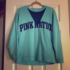 VS Pink pull over.
